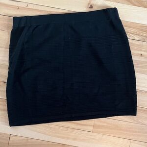 FREE WITH PURCHACE Le Chateau Black Mini Skirt - 2013